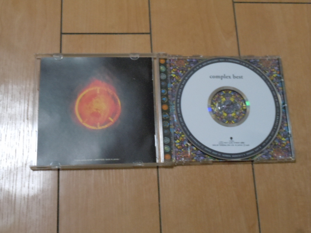 ベストアルバムCD★コンプレックス(吉川晃司×布袋寅泰)「complex best」BE MY BABY,1990,恋をとめないで_画像3