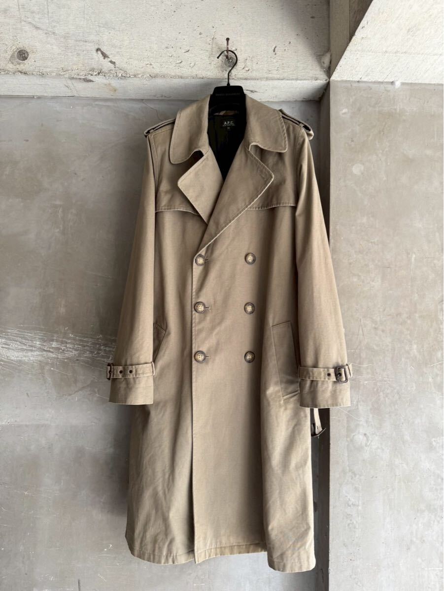 A.P.C. Vintage Oversized Long Trench Coat_画像1