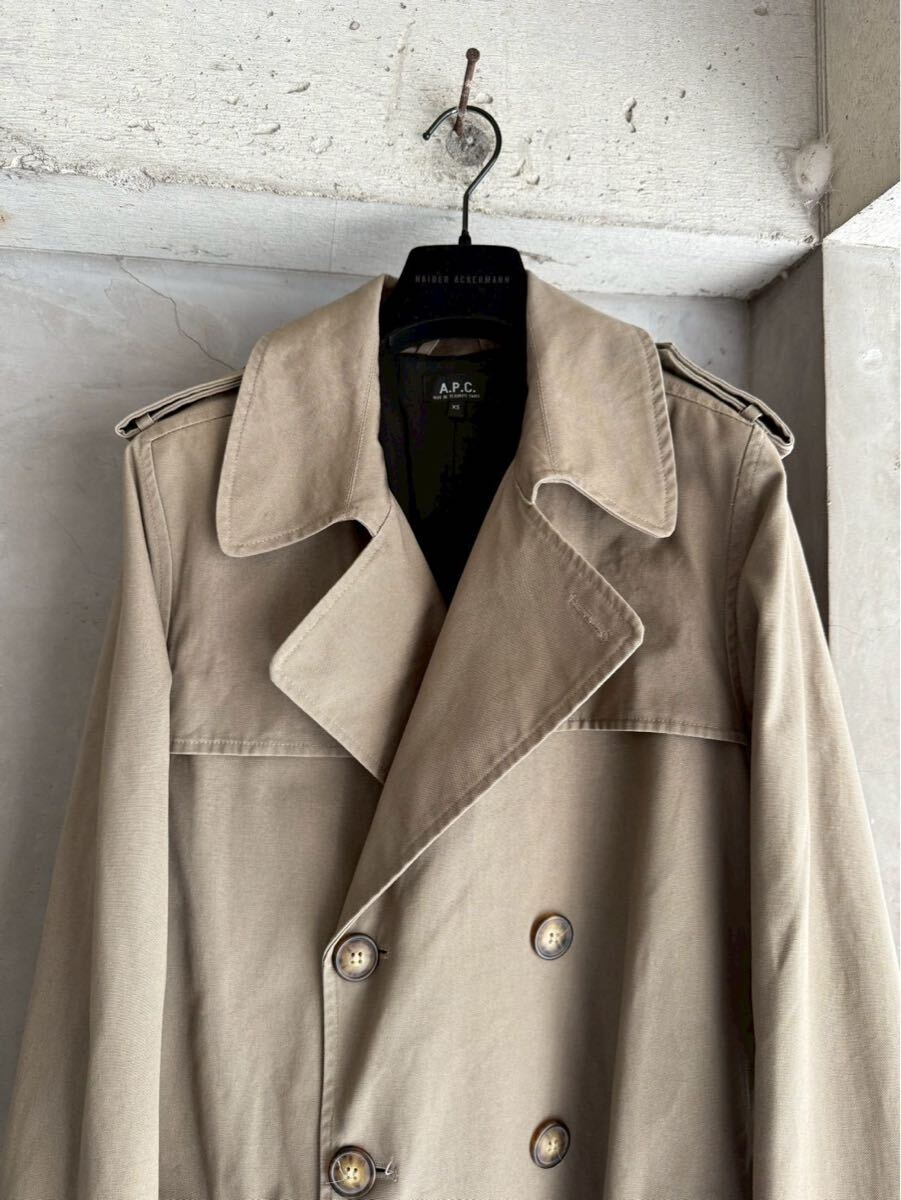 A.P.C. Vintage Oversized Long Trench Coat_画像3