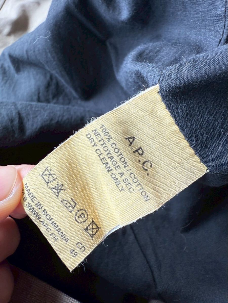 A.P.C. Vintage Oversized Long Trench Coat_画像9