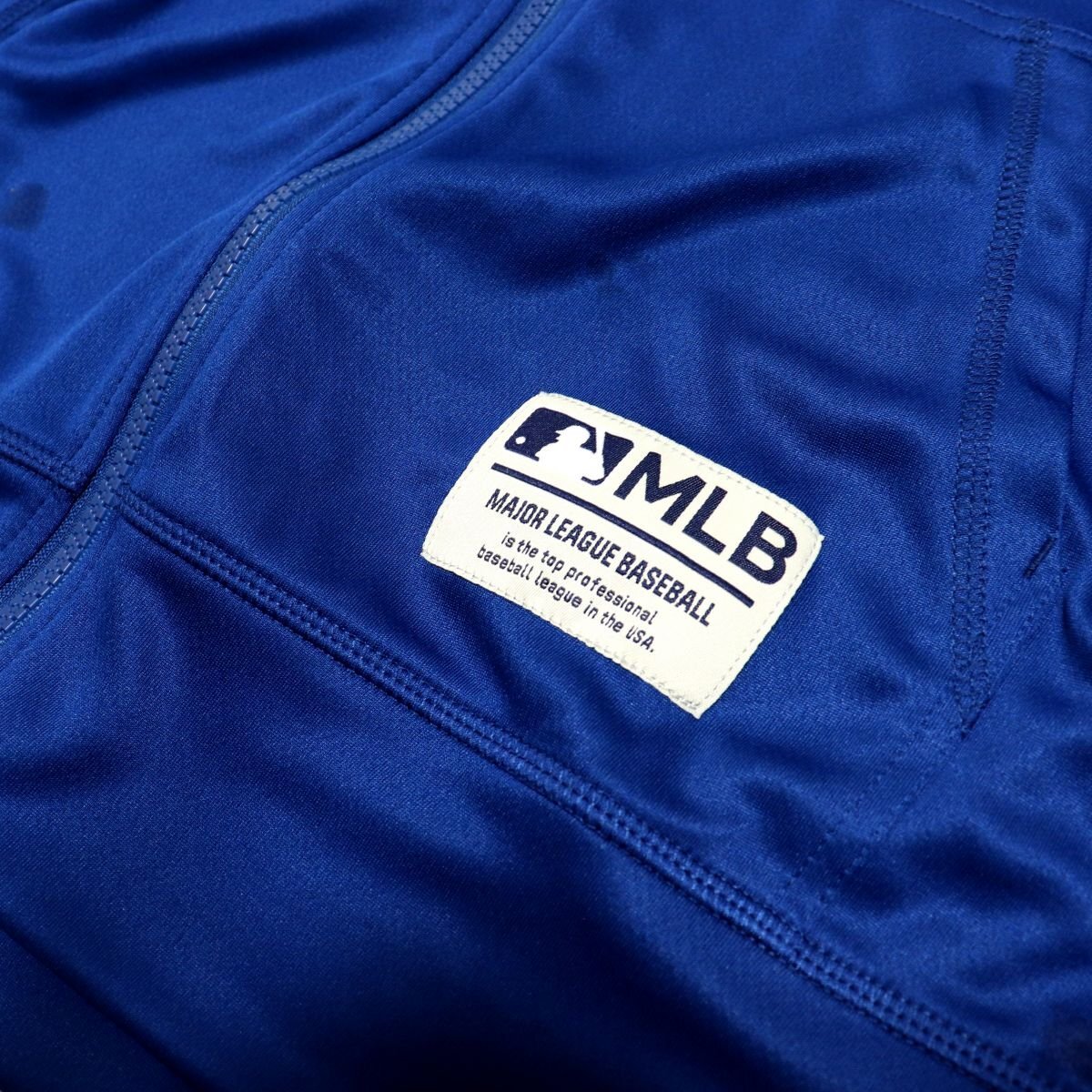 ドジャース DODGERS MLB 新品 メンズ メジャーリーグ 大谷翔平 山本由伸 吸収速乾 UV対策 長袖 パーカー Lサイズ [XR530MR-65-L] VCXZ_画像3