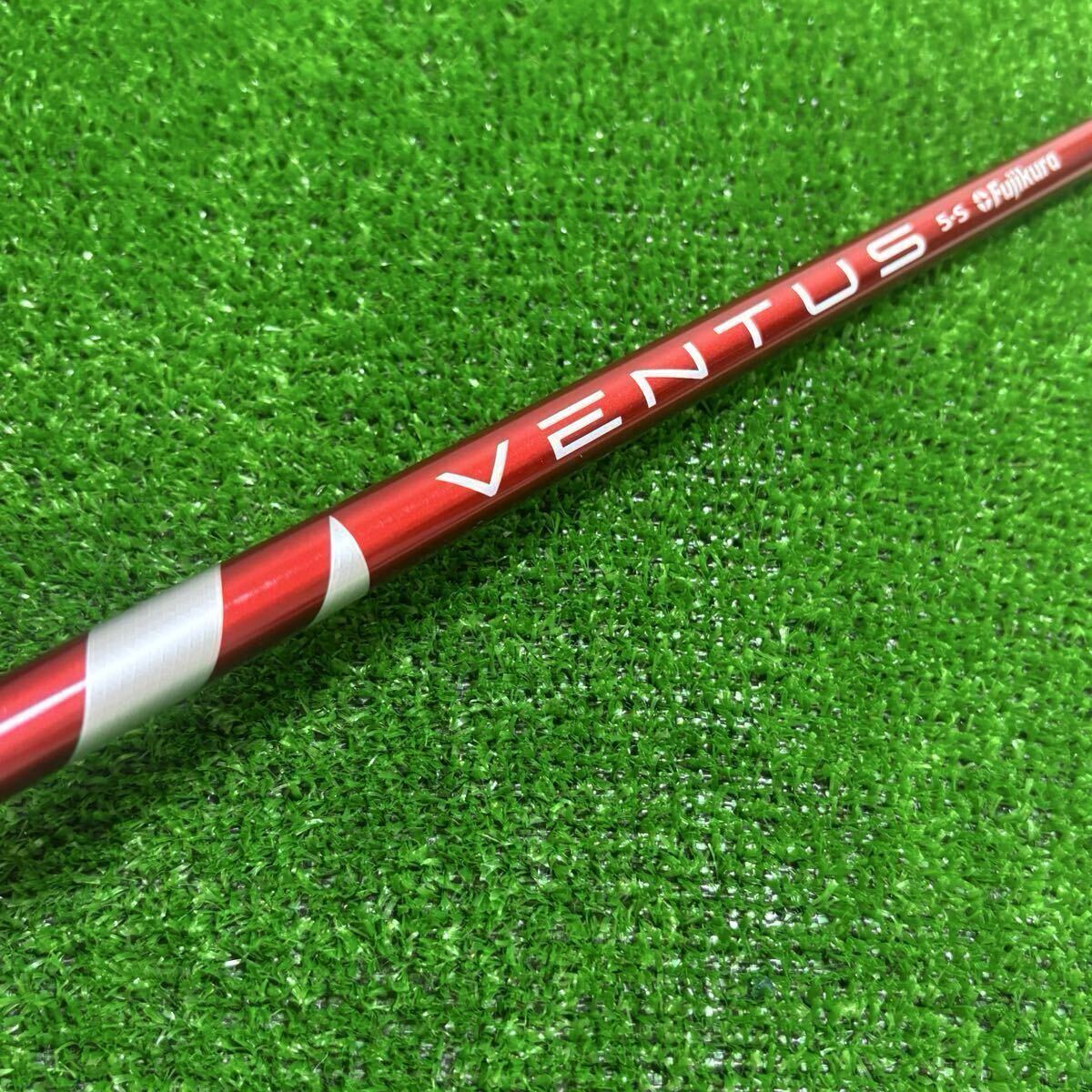 VENTUS RED 5S ベンタス レッド テーラーメイド用スリーブ付 ドライバー 1W ステルス SIM Qi10 Qi35 US フジクラ_画像5
