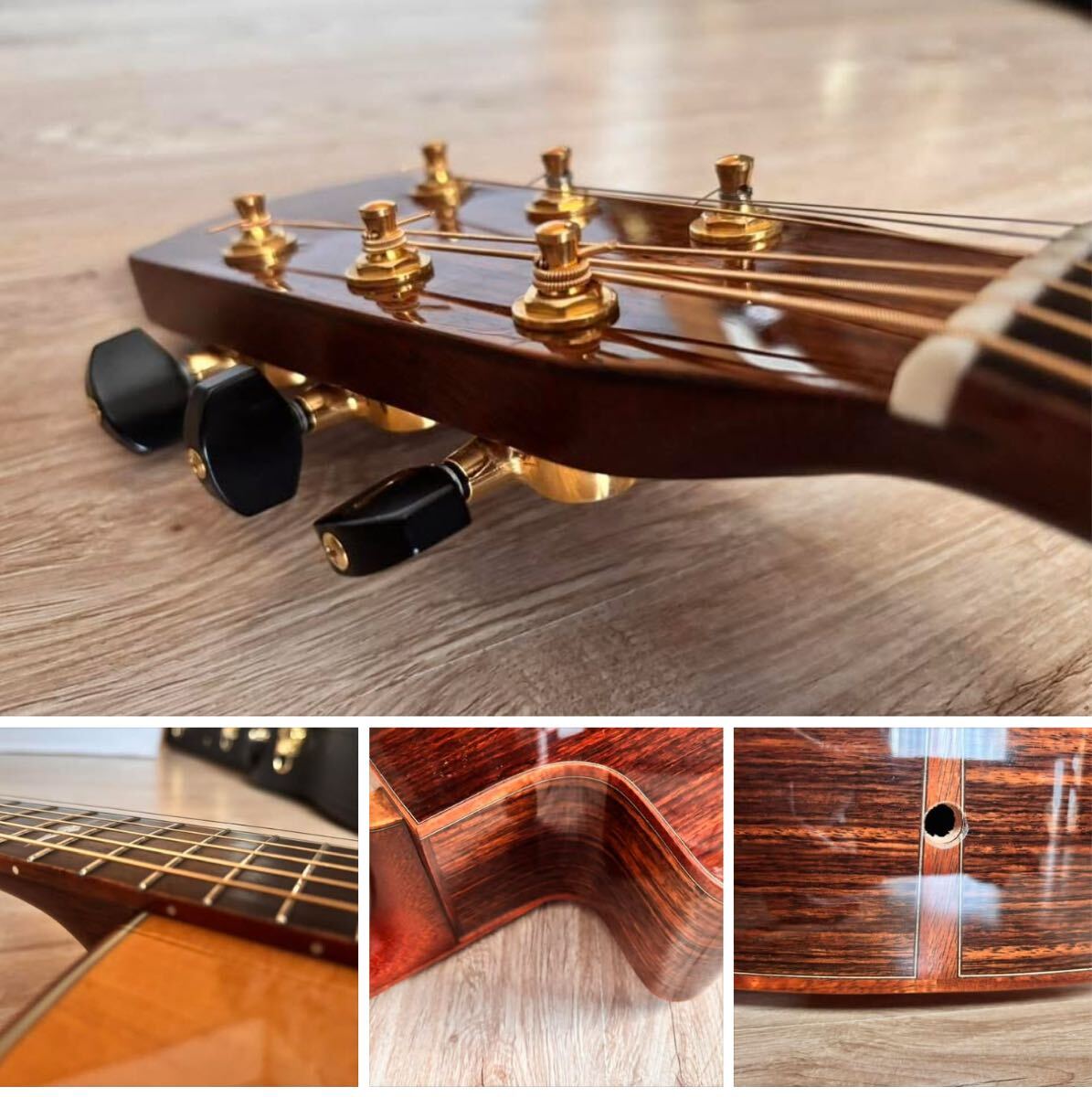 美品最終値下げ モーリスSE-103 フィンガースタイル向けアコースティックギター/スカイソニックT902付属_画像3