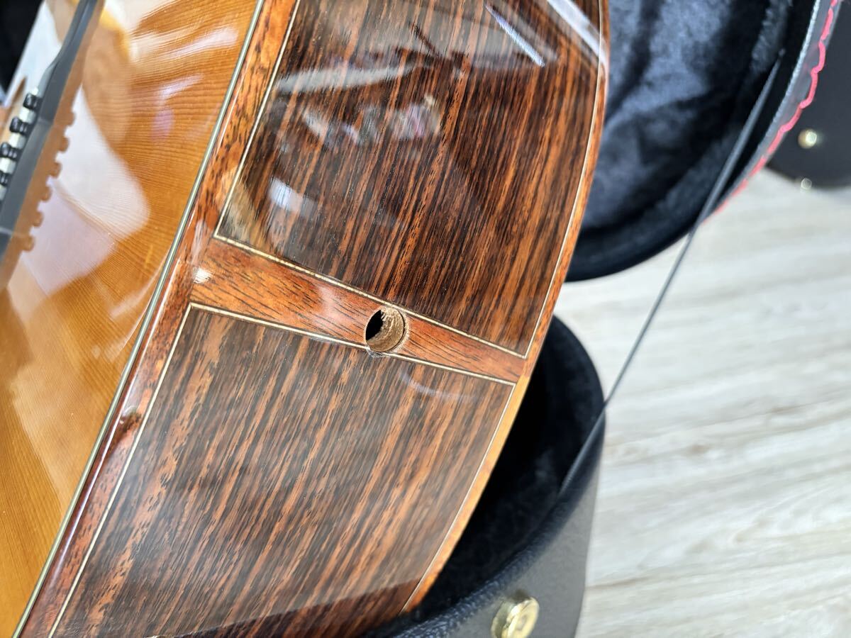 美品最終値下げ モーリスSE-103 フィンガースタイル向けアコースティックギター/スカイソニックT902付属_画像5