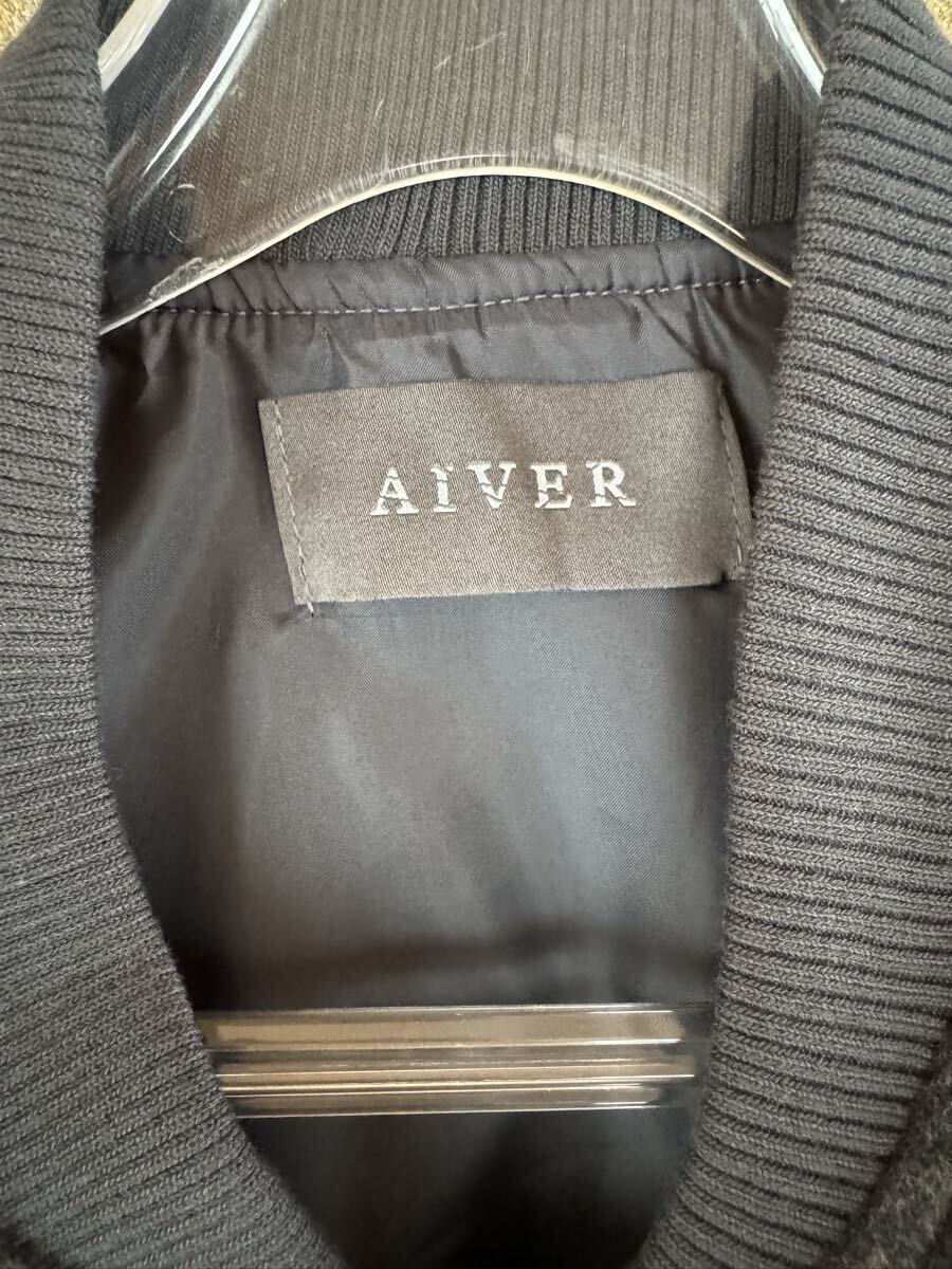 aiver ラムタッチウールma-1 ダークグレー_画像4