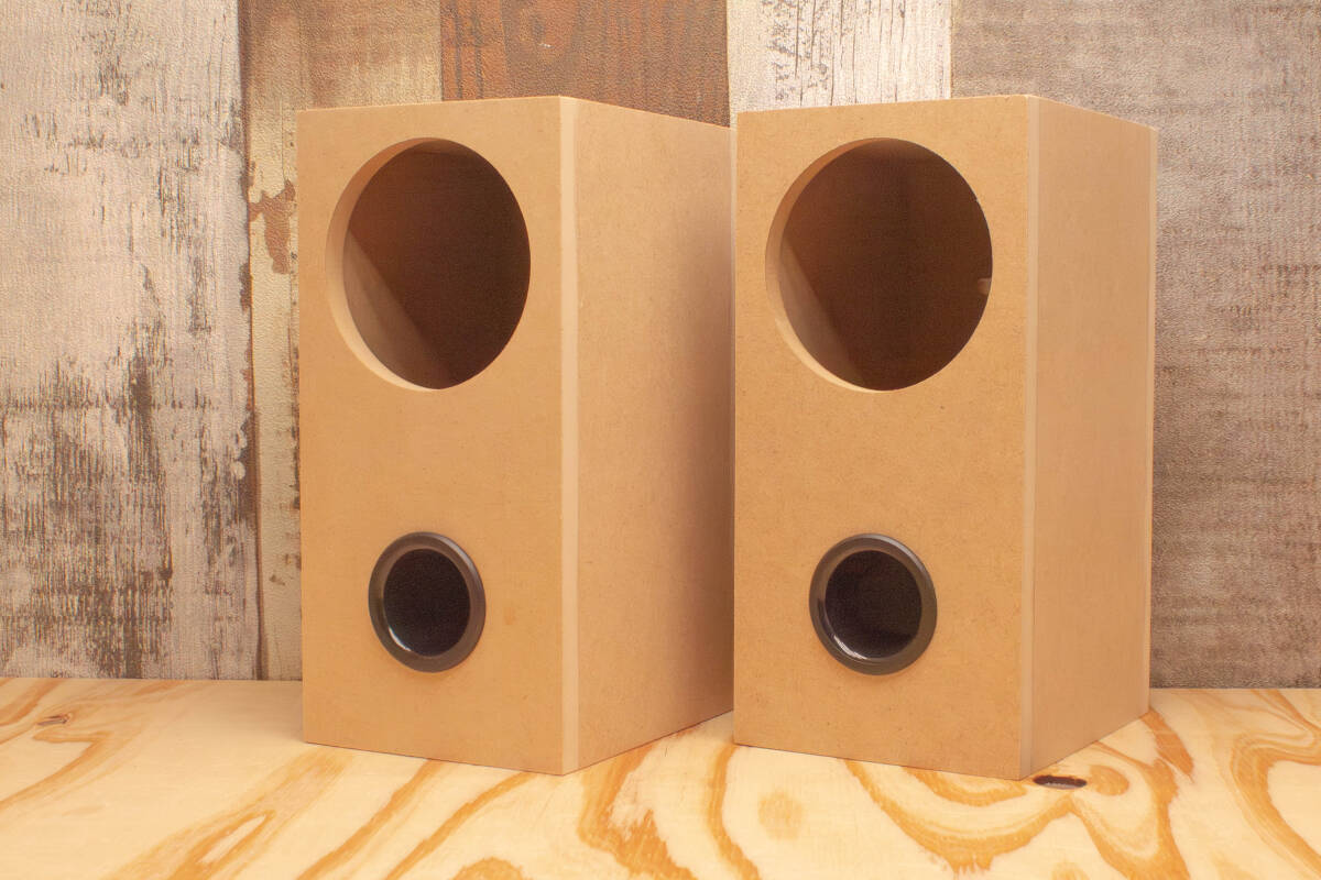 【9M2010basic2】 9mm厚 MDF ブックシェルフ形状 前面バスレフ型 エンクロージャー 組立 キット_画像1