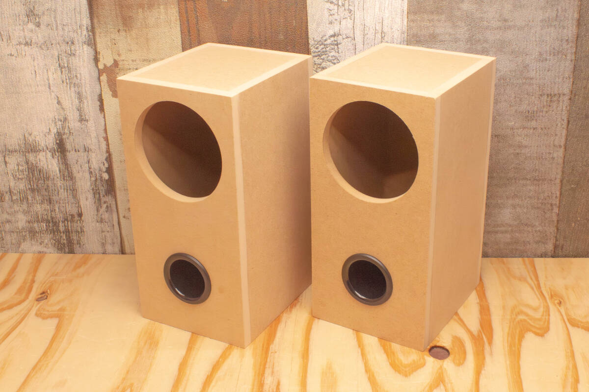 【9M2010basic2】 9mm厚 MDF ブックシェルフ形状 前面バスレフ型 エンクロージャー 組立 キット_画像6