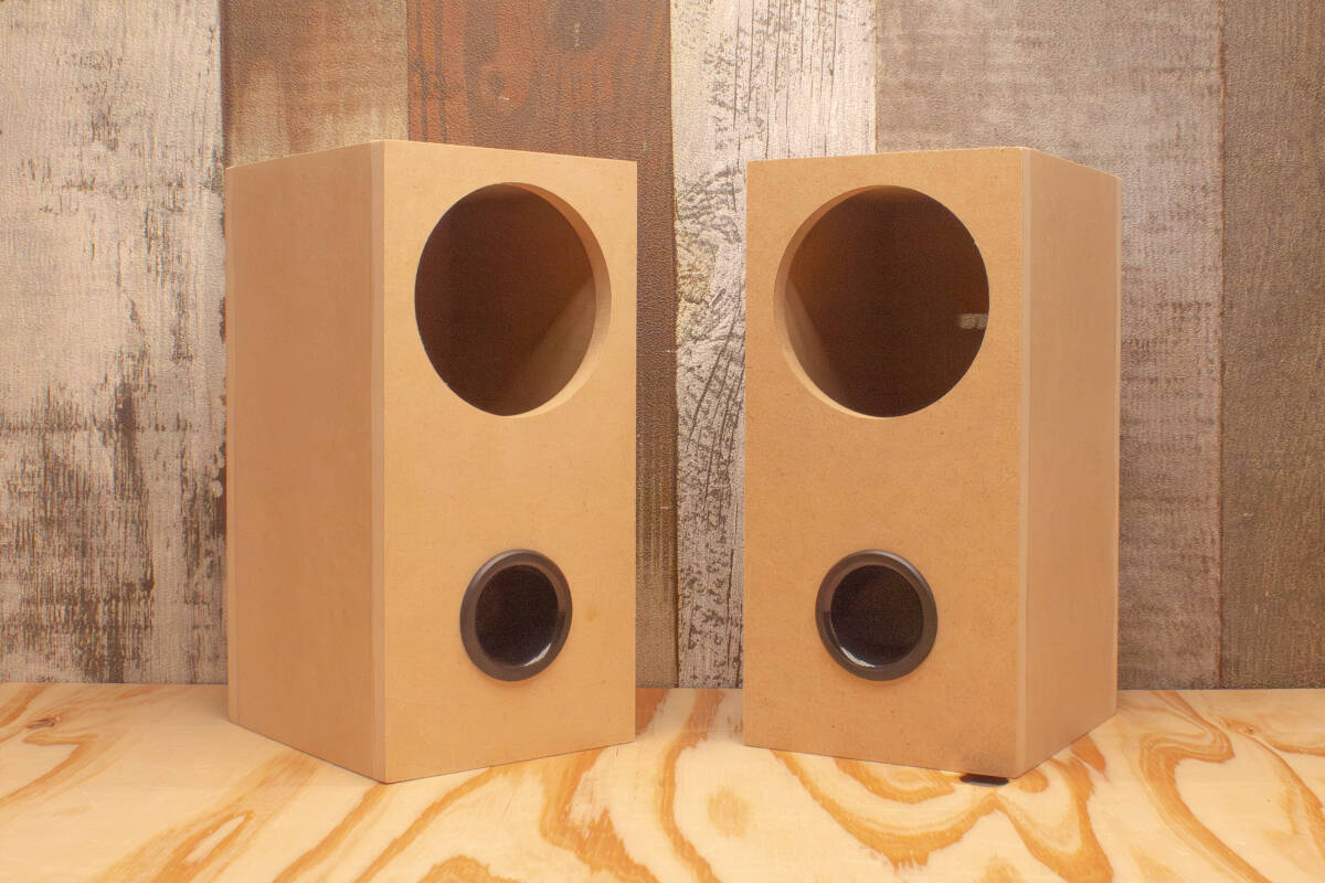 【9M2010basic2】 9mm厚 MDF ブックシェルフ形状 前面バスレフ型 エンクロージャー 組立 キット_画像7