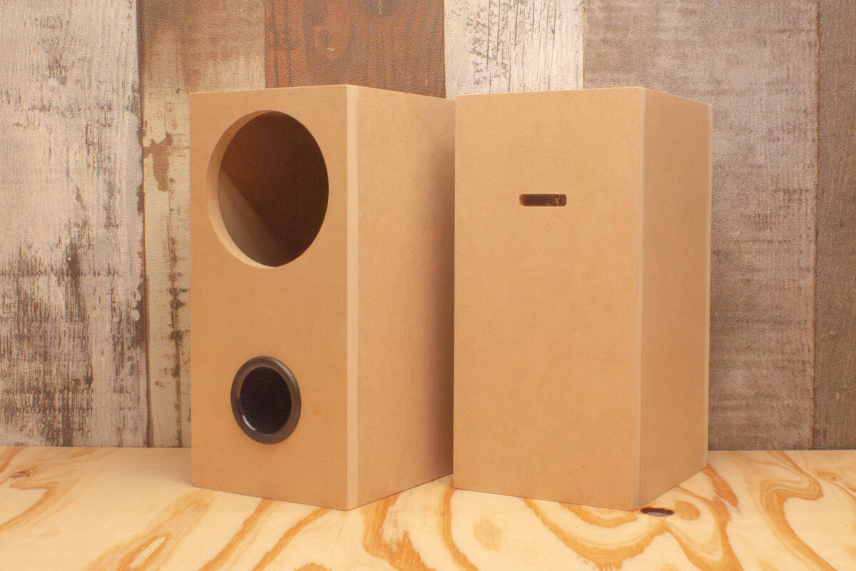 【9M2010basic2】 9mm厚 MDF ブックシェルフ形状 前面バスレフ型 エンクロージャー 組立 キット_画像8