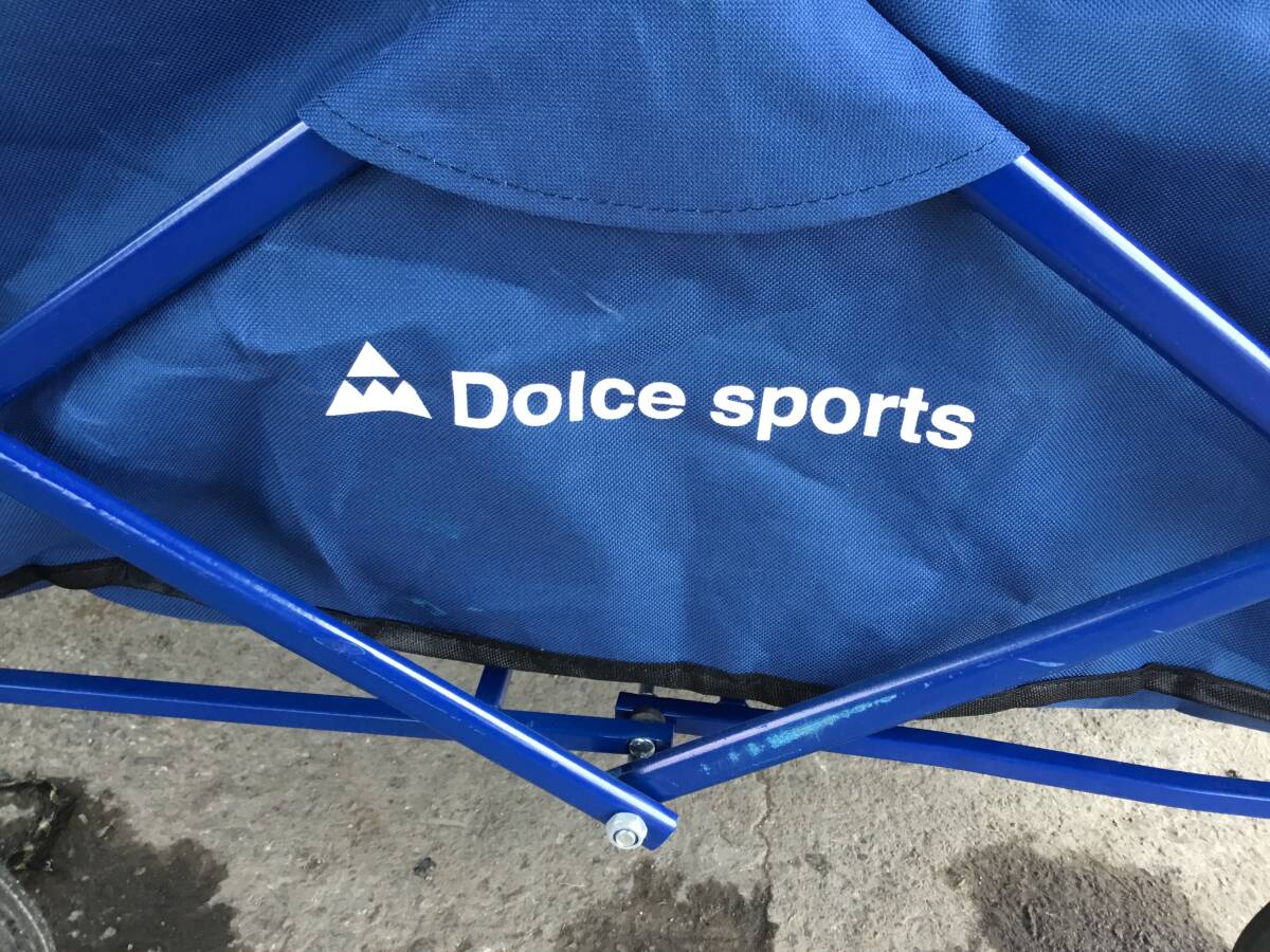 △ y 岐阜発/ Dolce Sports/ 折りたたみ/ アウトドア用/ キャリーカート/ 運搬/ 台車/ カート/ キャンプ/ BBQ/ 現状品/ R7.10/21 △_画像2