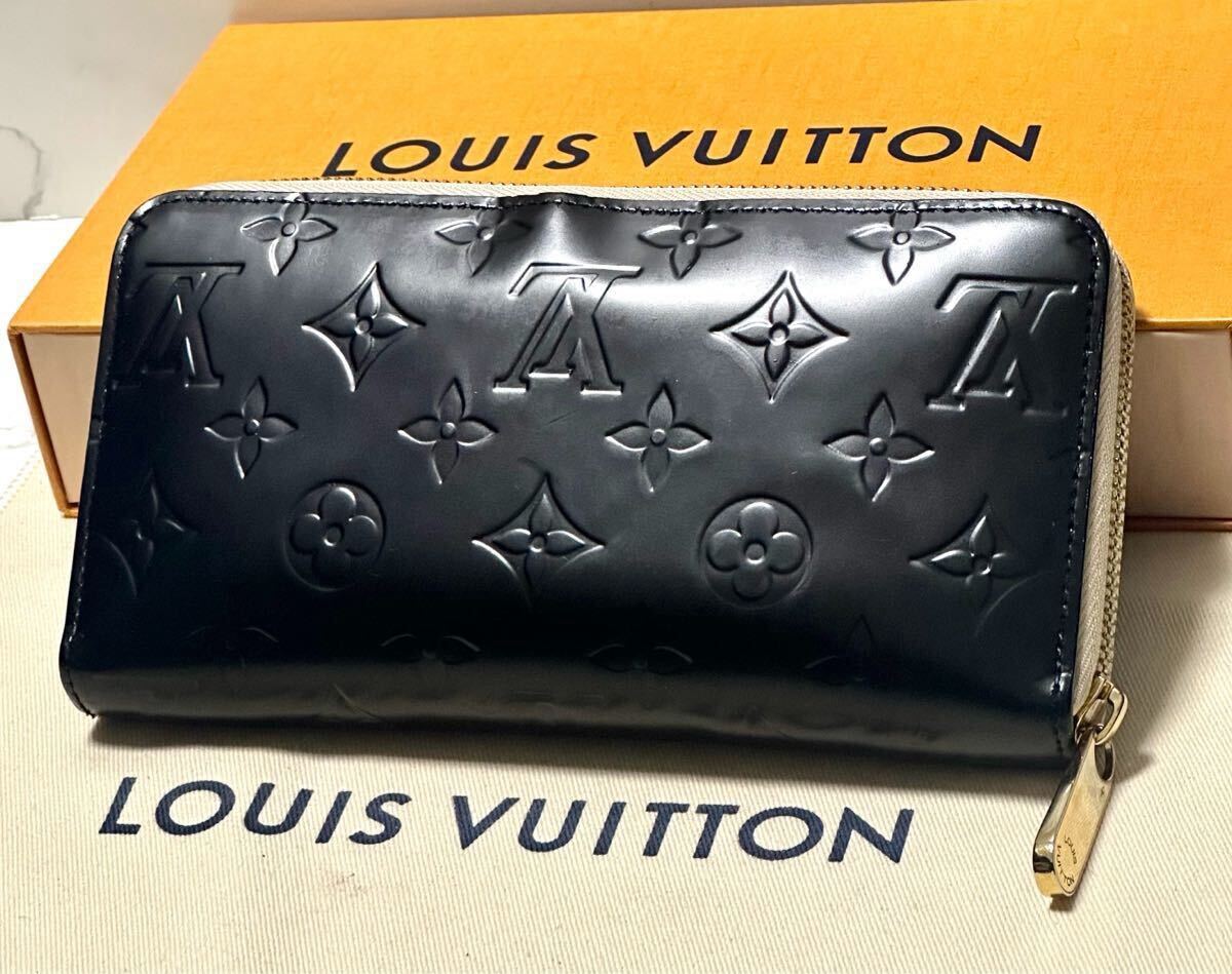 ☆鑑定済み☆LOUIS VUITTON ラウンドファスナー 長(zhǎng)財(cái)布　CA5115