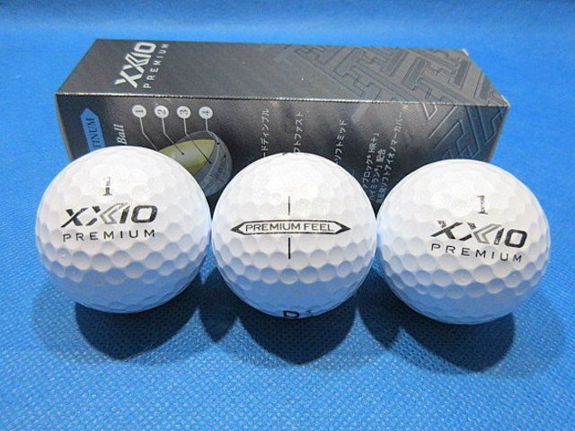 新品 ダンロップ XXIO PREMIUM/ゼクシオ プレミアム ゴルフボール 1ダース(12球) ロイヤルプラチナ_画像3