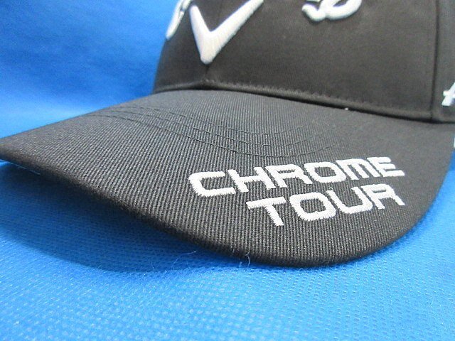新品 Callaway/キャロウェイ ツアー RTW キャップ 25 JM C25990100 フリー ブラック(1010)_画像6