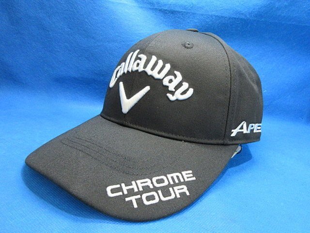 新品 Callaway/キャロウェイ ツアー RTW キャップ 25 JM C25990100 フリー ブラック(1010)_画像1