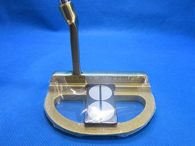 新品 BRAIN STORM GOLF/ブレインストームゴルフ HAPPY/ハッピー パター マレット 34インチ_画像4