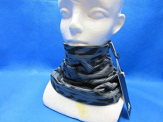 新品 adidas/アディダス グラフィック ネックスヌード ネックウォーマー JSE65 フリー ブラック(IW6696)　※ネコポス便対応_画像1