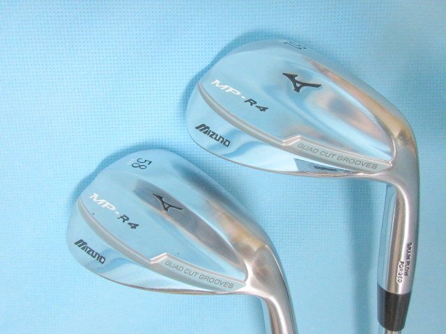 б/у 2 шт. комплект MIZUNO/ Mizuno MP-R4 Wedge 52&58° N.S.PRO950GH (S*WEDGE)  б/у 2 шт. комплект MIZUNO/ Mizuno MP-R4 Wedge 52&58° N.S.PRO950GH (S*WEDGE)