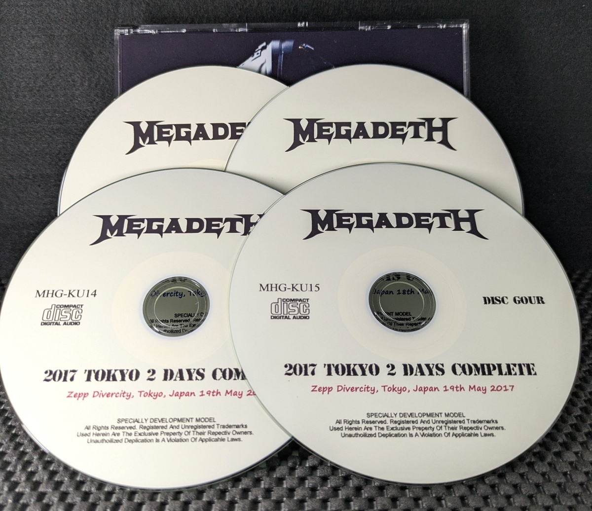 メガデス - 2017 Tokyo 2 Days Complete - Megadeth_画像3