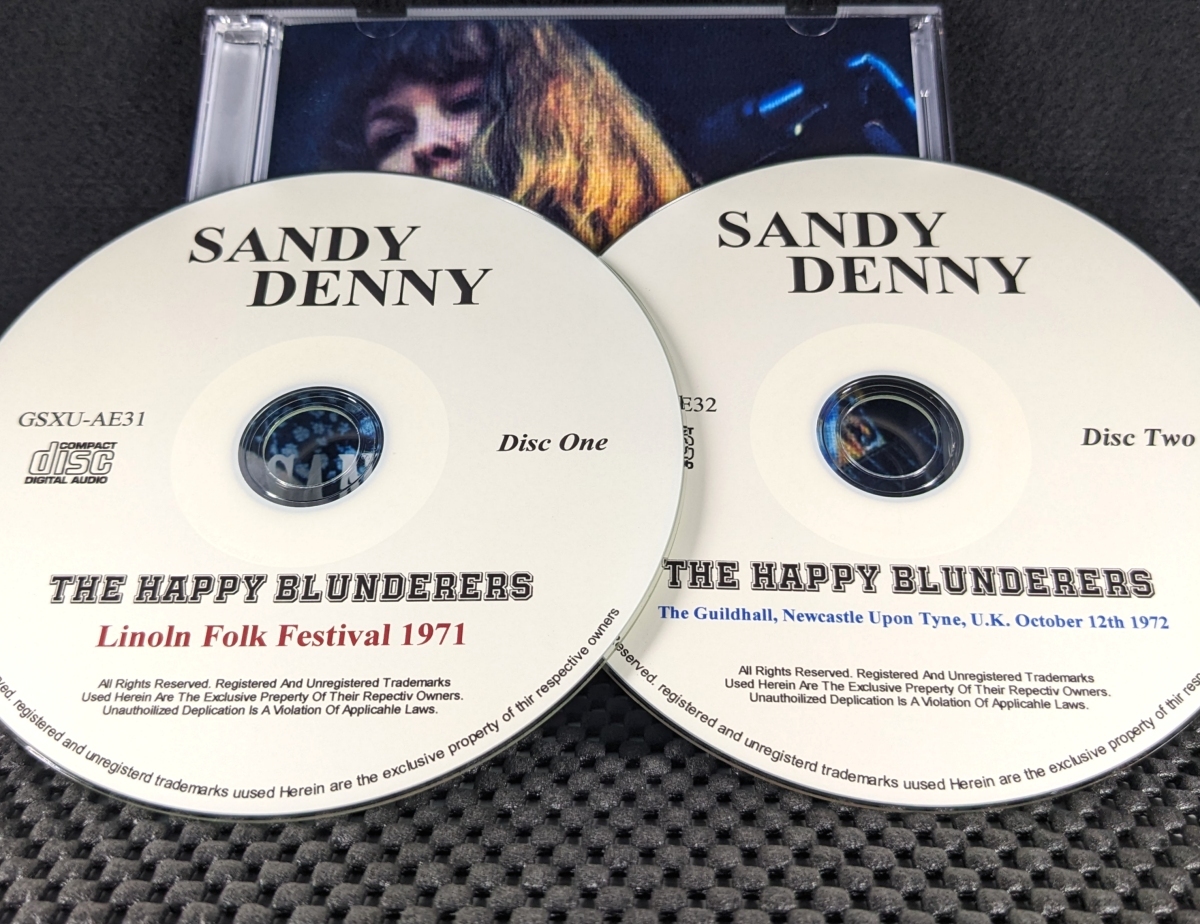 サンディ・デニー - The Happy Blunderers 1971 & 1972 - Sandy Denny_画像3