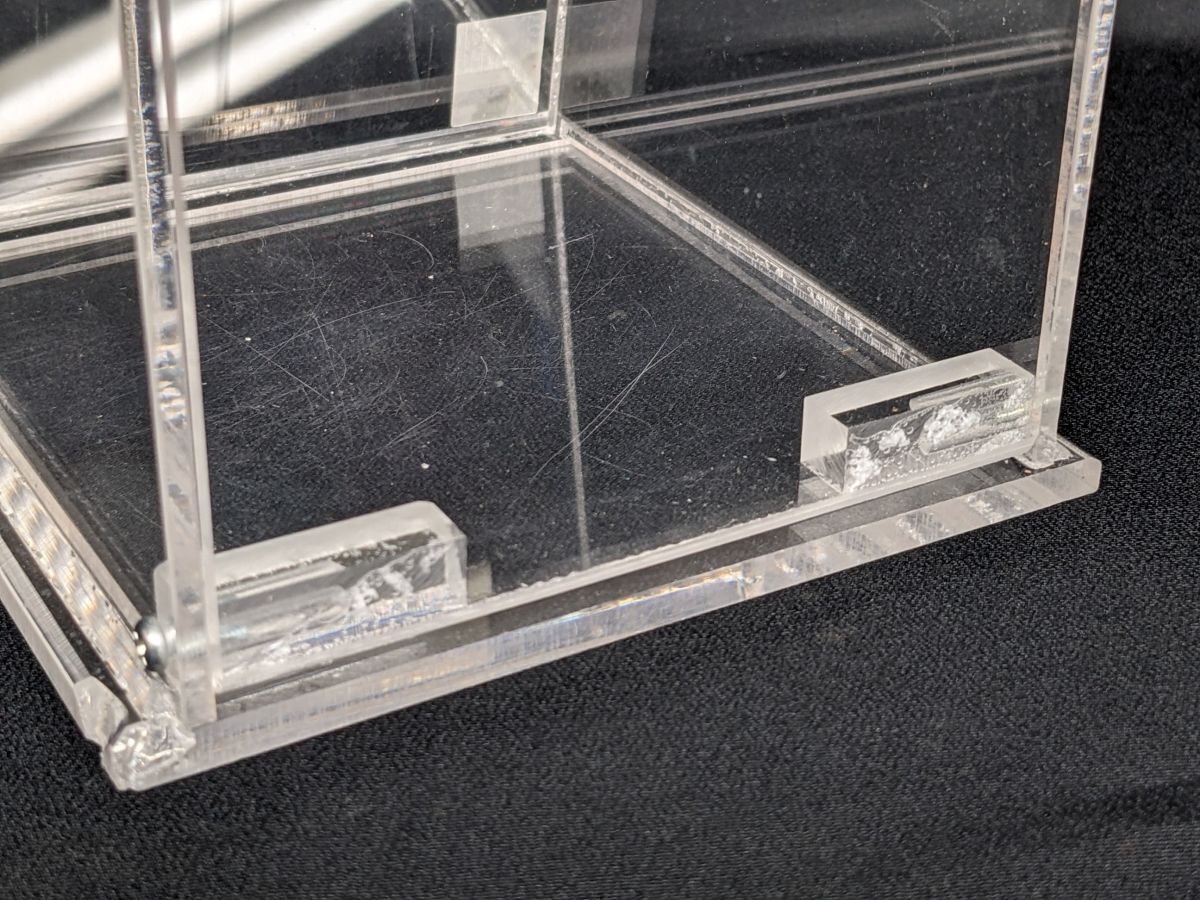 ii726■【未使用保管品】診察券入れ プラスチック製 病院受付 診察券ボックス 診療所 昭和レトロ/60_画像7