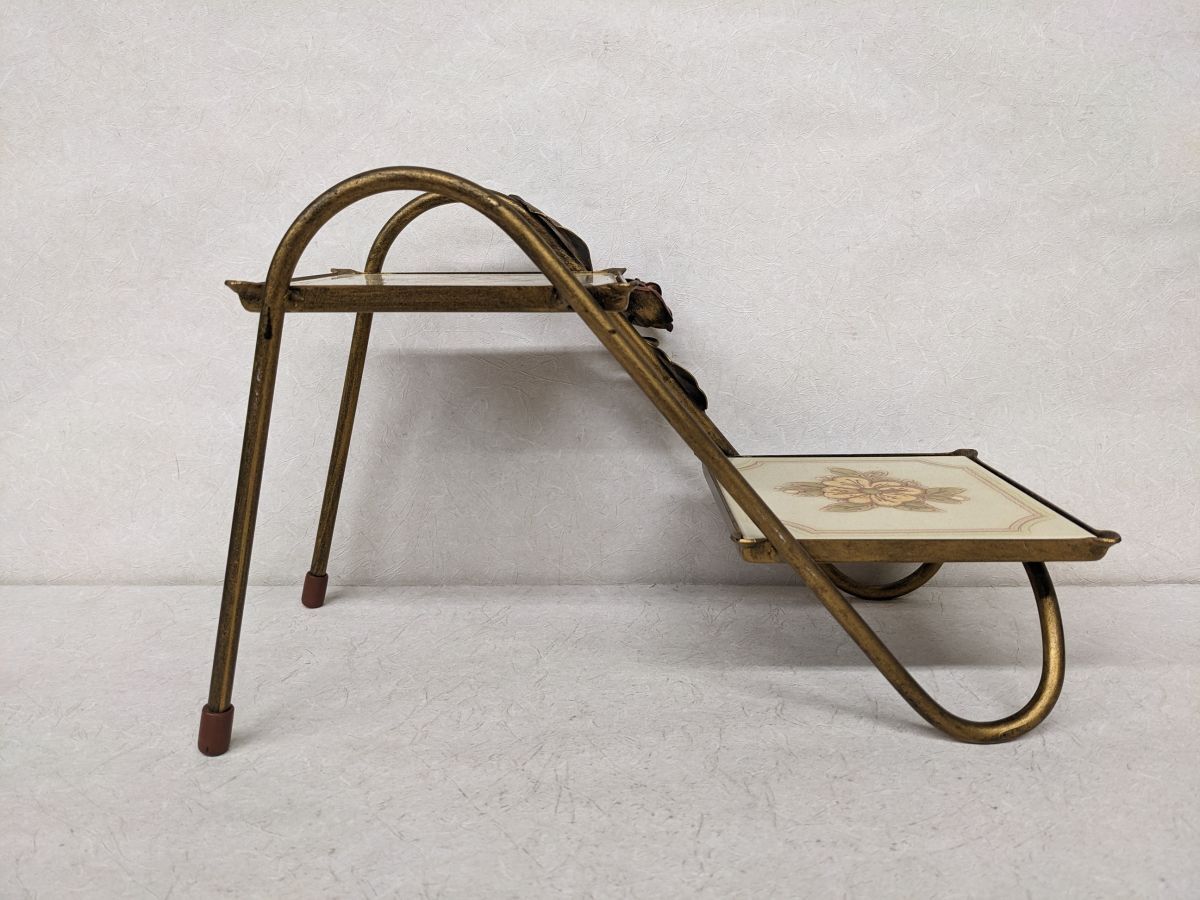 jj561# античный железный цветок подставка роза плитка ro здесь style садоводство смешанные товары /100