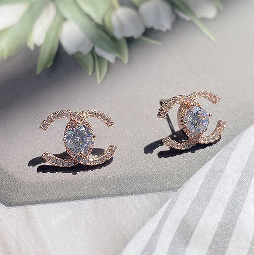 CZダイヤピアス 両耳セットs925 ピアス プレゼント 誕生日 結婚式 記念日 ゴールド5_画像1