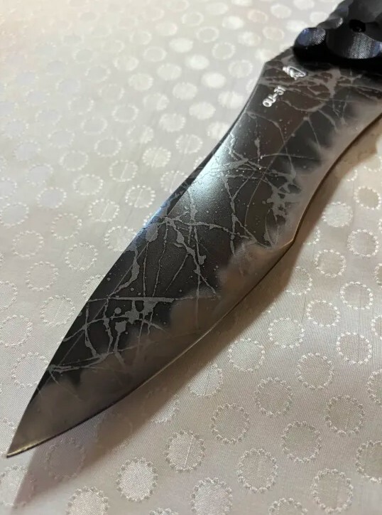 松田菊男氏 キクナイフ KIKU KNIVES 『スーパーハリケーン改』サイン入り