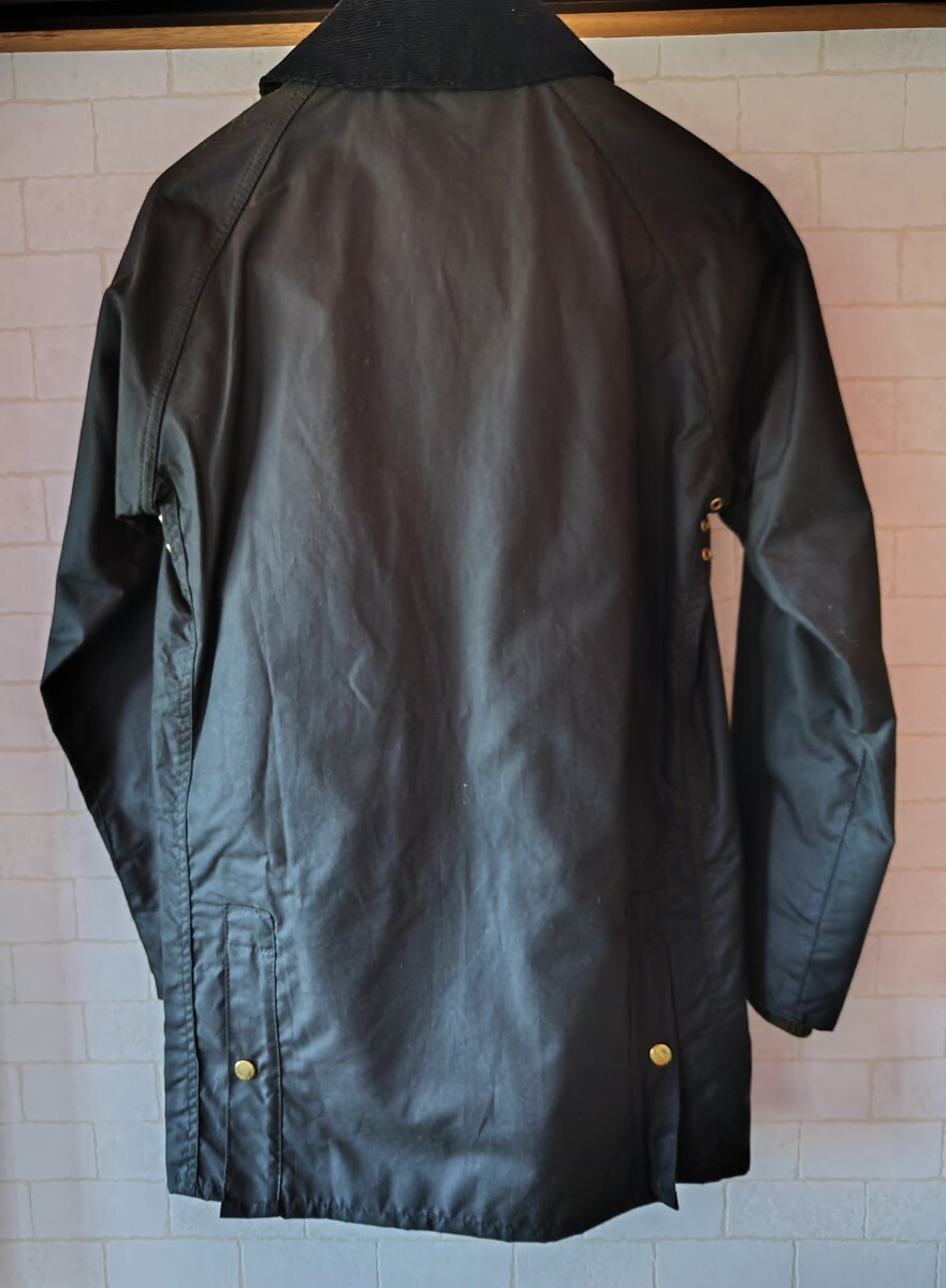 BARBOUR ビデイル ブラック オイルドクロス レディース 未使用_画像2