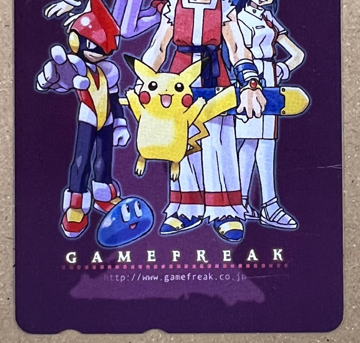 ポケットモンスター　ゲームフリーク　10周年記念　テレカ　テレホンカード　50度数_画像3