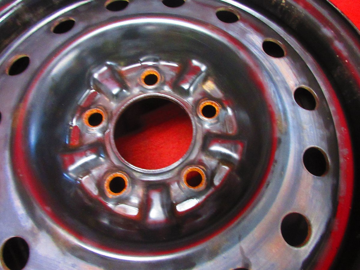 スチール ホイール 4本 日産 純正 15×5.5J 5穴 PCD 114.3 +45 ハブ径 73 ◆52340H-G2_画像6