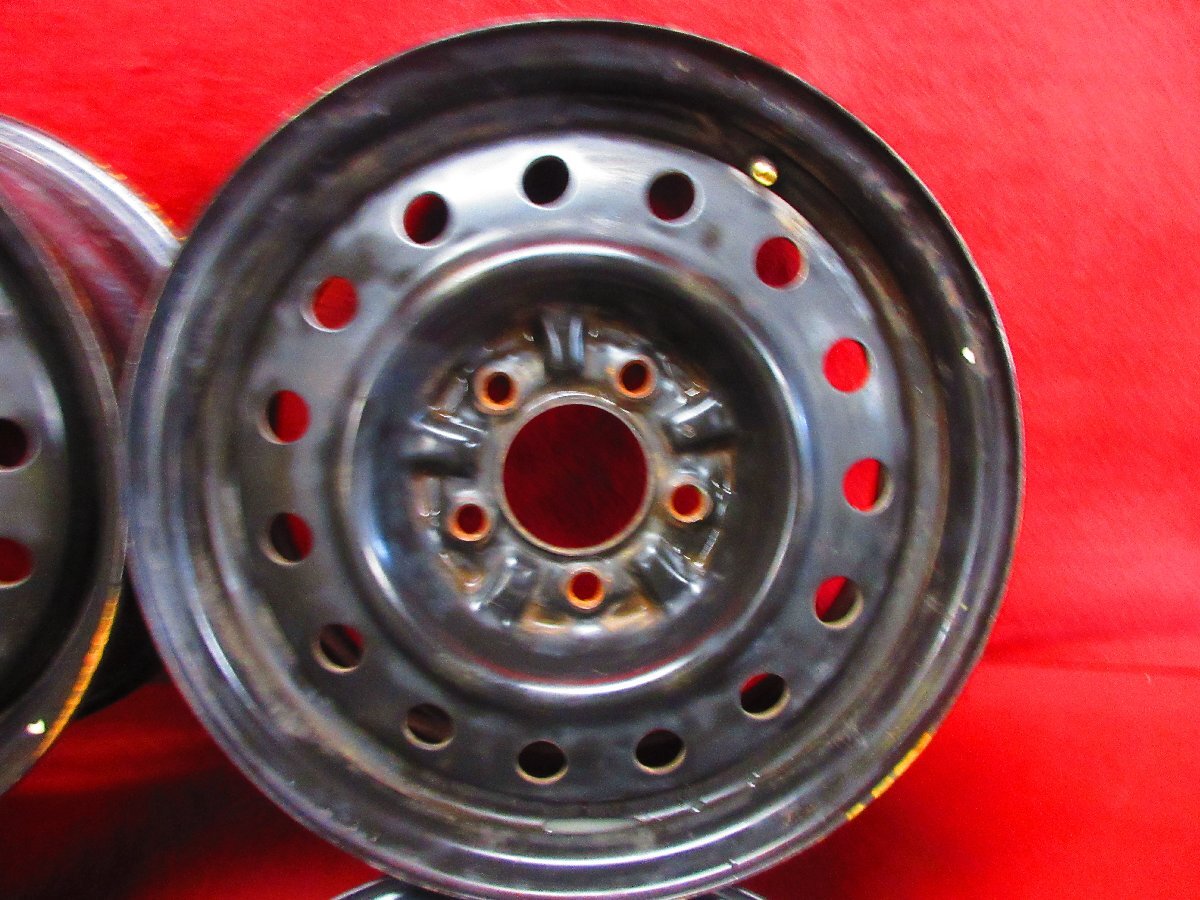 スチール ホイール 4本 日産 純正 15×5.5J 5穴 PCD 114.3 +45 ハブ径 73 ◆52340H-G2_画像3
