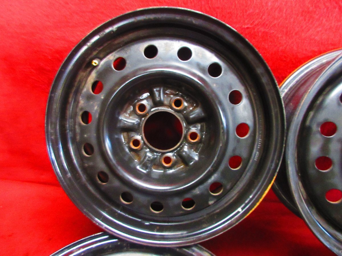 スチール ホイール 4本 日産 純正 15×5.5J 5穴 PCD 114.3 +45 ハブ径 73 ◆52340H-G2_画像2