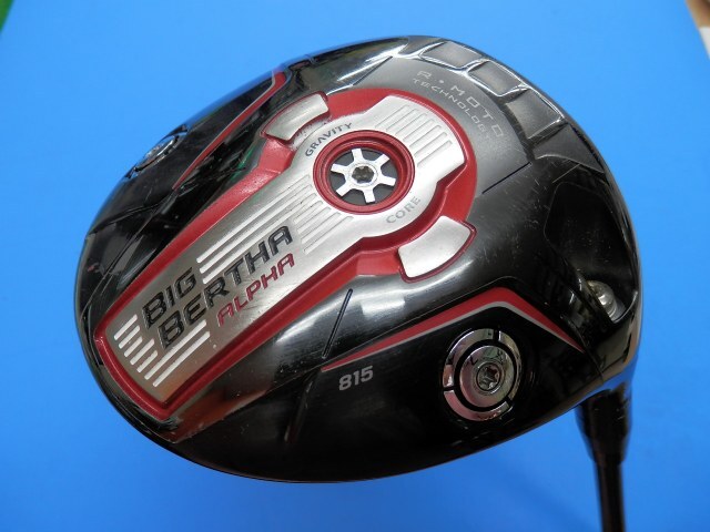 即決 Ｖ１７ キャロウェイ ビックバーサ ＡＬＰＨＡ ８１５　BIG BERTHA （ＳＲ） １０.５度 カバー・レンチ無 日本仕様[3940]_画像2