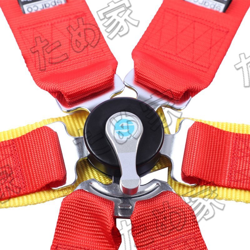 最新◆4点式 シートベルト SPARCO 安全ベルト レース専用 腰ベルトアジャスター付 スパルコ 耐久レースに◆ブラック/ブルー/レッド 3色選択_画像7