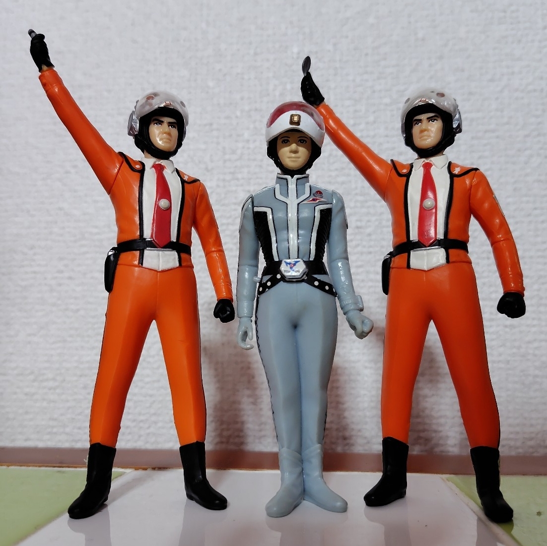 ウルトラマン 隊員フィギュア ハヤタ隊員 アンヌ隊員　ウルトラセブン　計３体_画像3