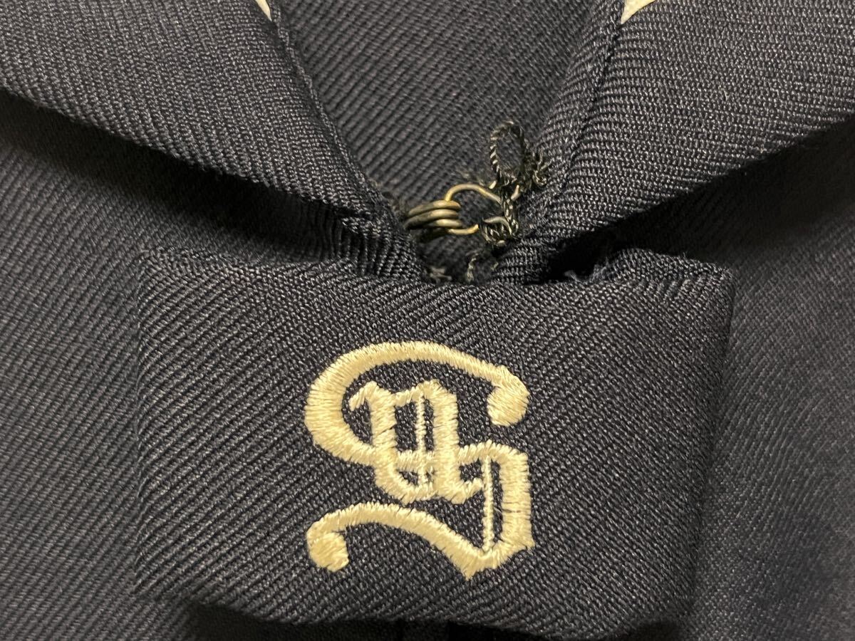 【やや傷や汚れあり】冬服　長袖セーラー服（上着のみ）（白洋舎でのクリーニング済）_画像4