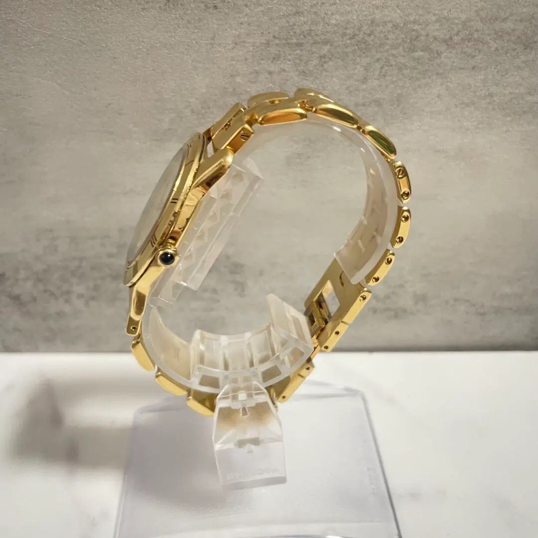 稼動品 FENDI フェンディ 860G ゴールド 1Pダイヤ デイト 腕時計_画像2