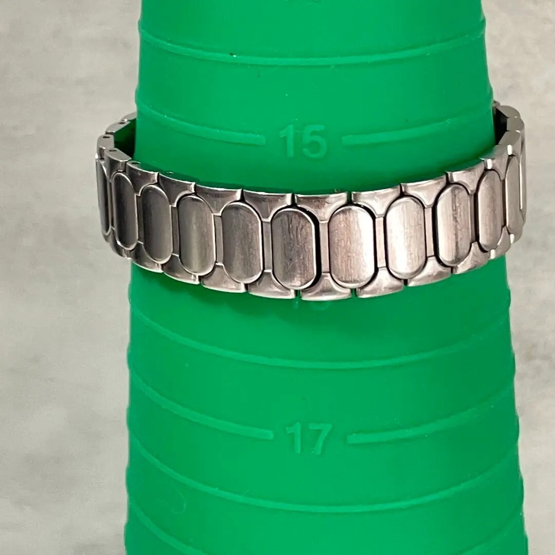 稼動品　YSL イヴサンローラン　ブラック×ゴールド　コンビベゼル　腕時計_画像5