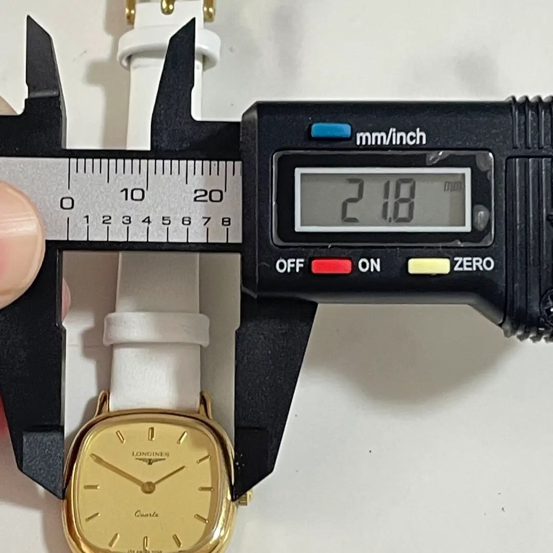 稼動品　LONGINES ロンジン　スクエア　ゴールドケース　腕時計　レディース_画像4