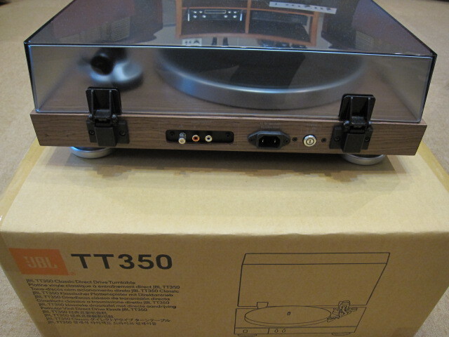 展示品半額以下スタート　ＪＢＬ　レコードプレーヤー　TT350　少々使用_画像6