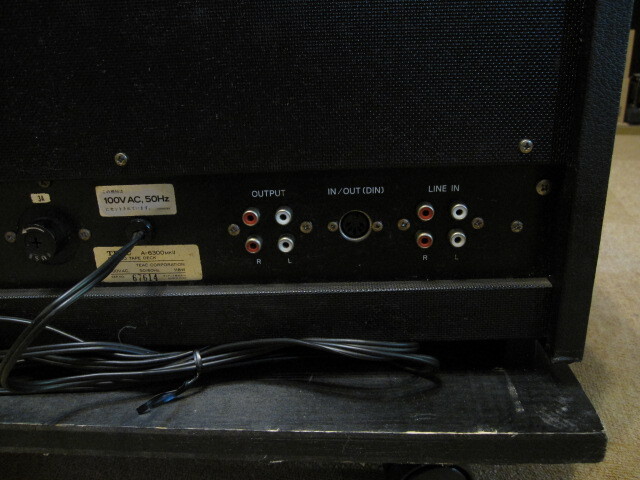 中古　ティアック　A-6300MK2　難あり_画像10