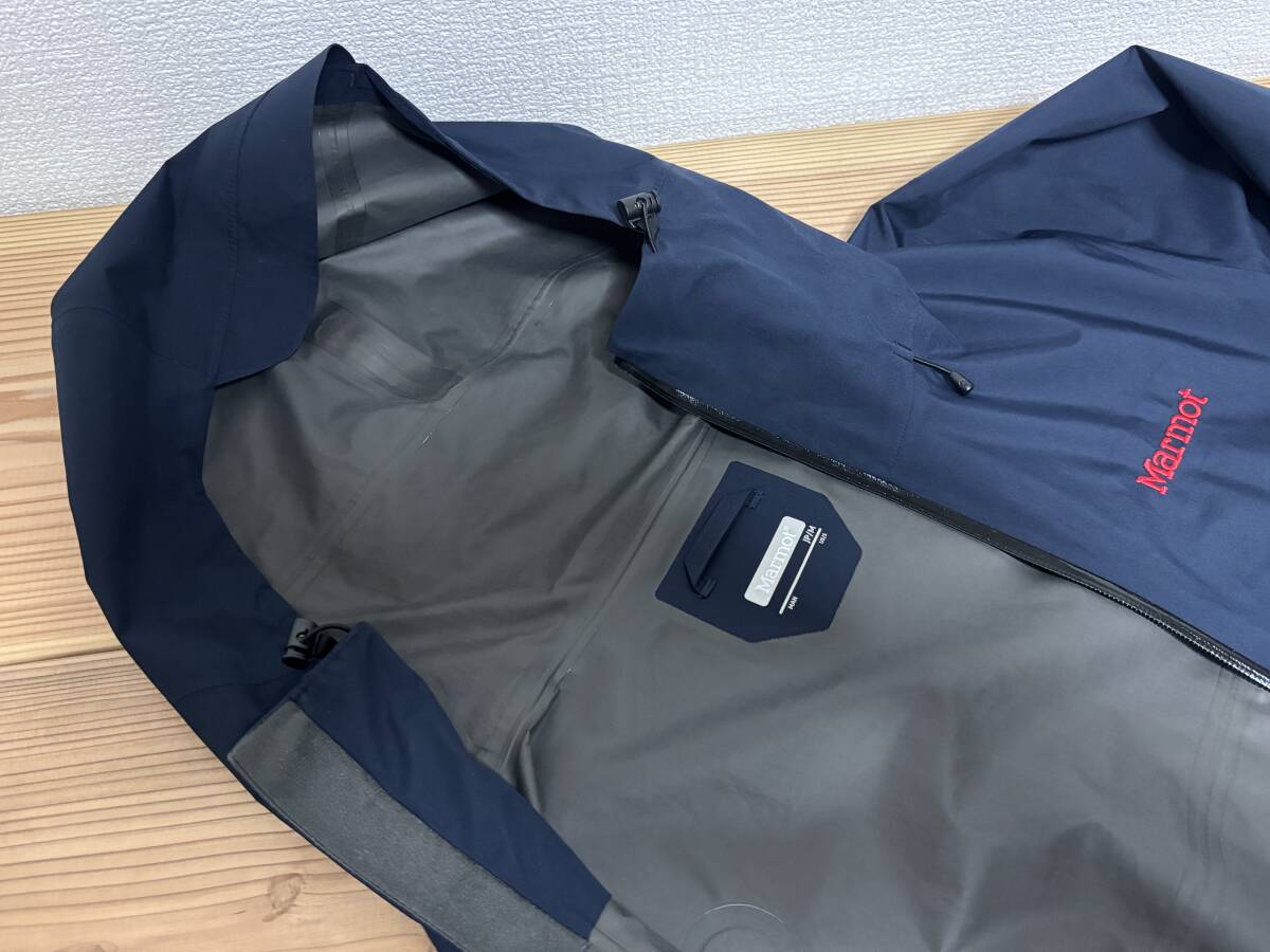 (送料無料)(美品)マーモット レインウェア パリアジャケット TSSMO203 ゴアテックス Mサイズ _画像7