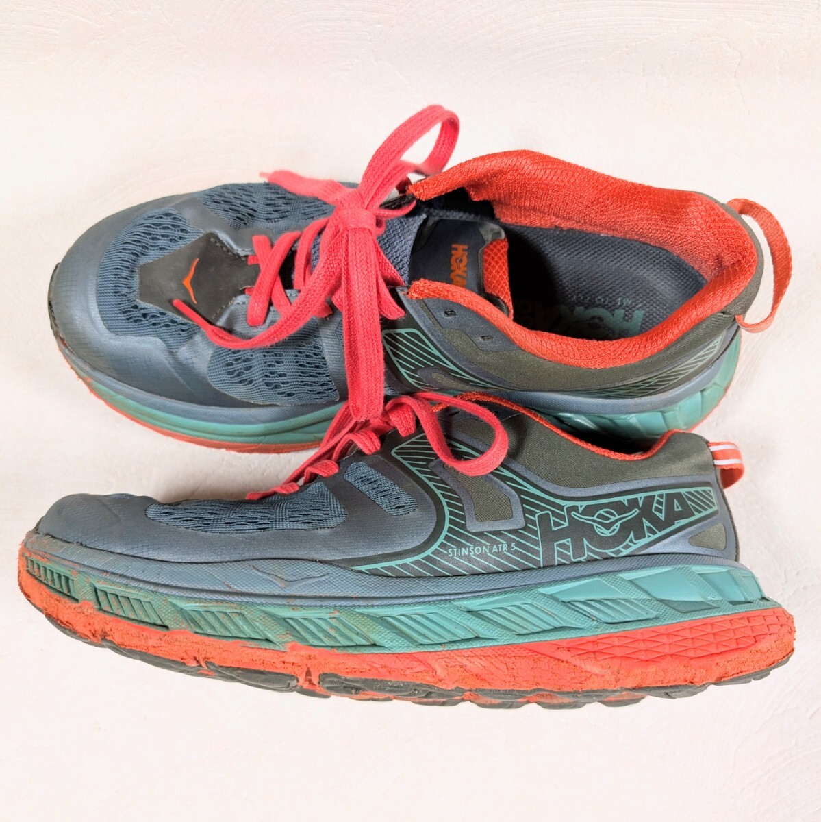 HOKA スニーカー HOKA ONEONE STINSON ATR5 usa8.5 グレー系_画像2