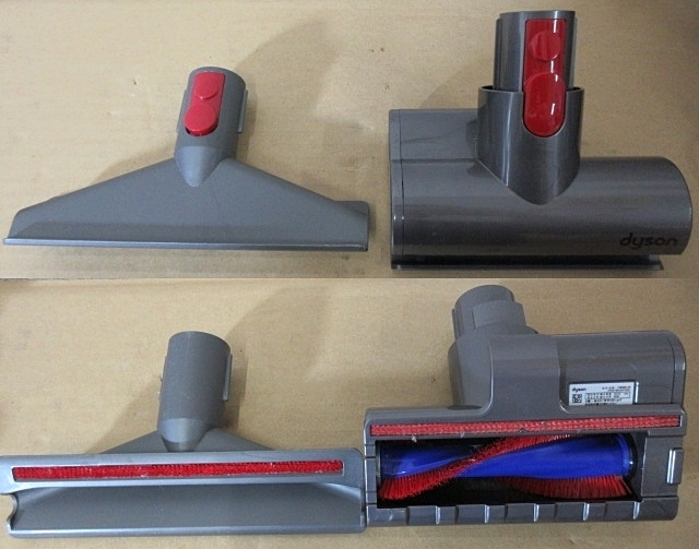 S6888 ジャンク まとめて dyson ダイソン コードレスクリーナー ヘッド ノズル 充電器 パーツ 対応機種不明 現状渡し_画像3