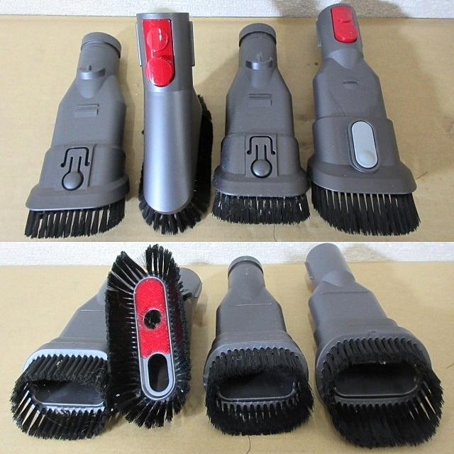 S6888 ジャンク まとめて dyson ダイソン コードレスクリーナー ヘッド ノズル 充電器 パーツ 対応機種不明 現状渡し_画像4