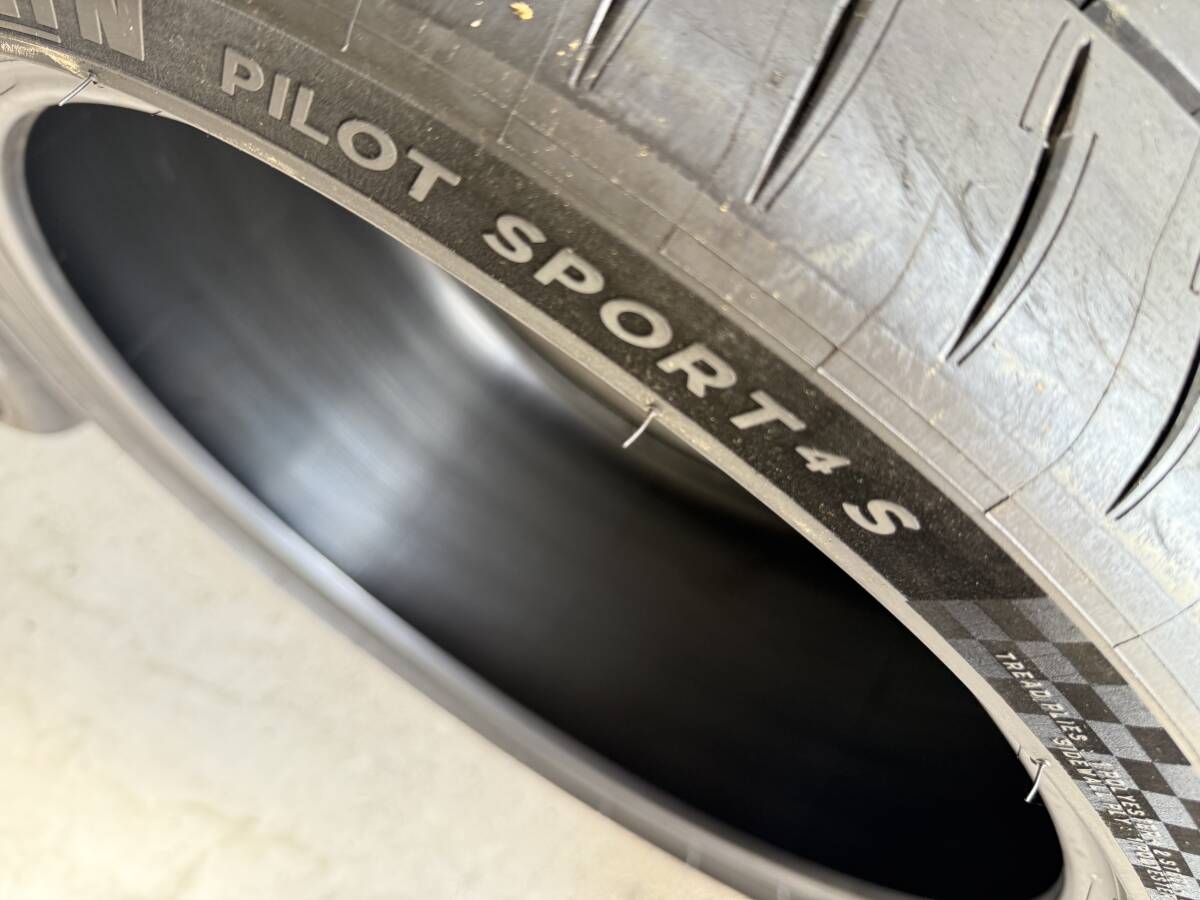 未走行【MICHELIN PILOT SPORT 4S-サイズ:265-30-19】FL5専用純正タイヤ 2024年41週(11月頃)製造_画像6