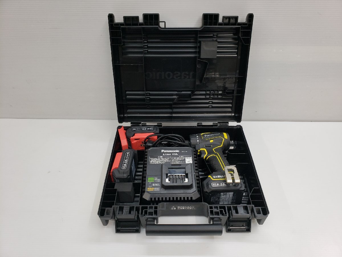 Panasonic パナソニック 10.8V 充電インパクトドライバー EZ1D32F10D-Y 動作確認済み ▽060261_画像1