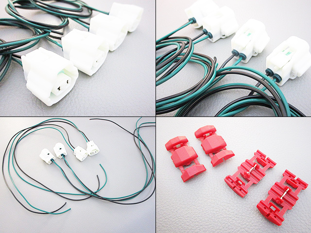 ロードスターND【MAZDA】マツダMX-5ミアタUSサイドマーカー用ハーネス-2Set(前後左右)/USDM北米仕様MX5ミアタMIATAフェンダーランプUSA海外_画像2