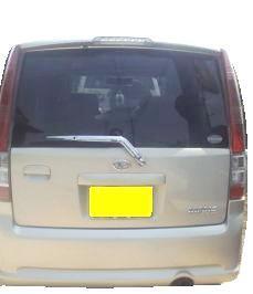 ダイハツ L150S L160S ムーヴ リアワイパーカバー クロムメッキ ＵＮＩＣＯＺＯＮＥ_画像4