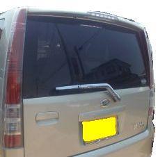 ダイハツ L150S L160S ムーヴ リアワイパーカバー クロムメッキ ＵＮＩＣＯＺＯＮＥ_画像2